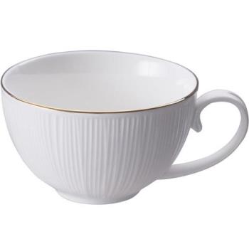 【Tokyo Design】雅緻白瓷茶杯(直紋150ml)