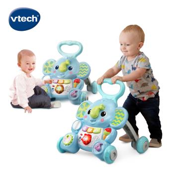 【Vtech】趣味小象聲光學步車