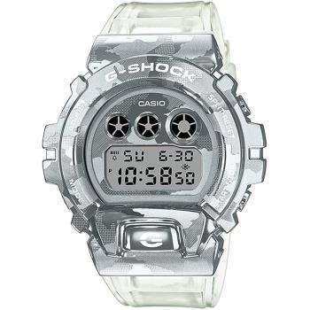 CASIO  G-SHOCK 極地迷彩金屬電子手錶/GM-6900SCM-1
