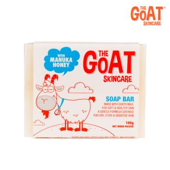 The Goat 澳洲頂級山羊奶溫和保濕修護皂 100g(麥盧卡蜂蜜)
