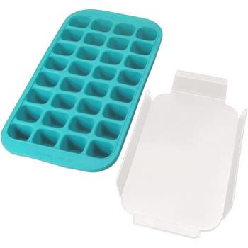 《LEKUE》32格製冰盒(湖綠)