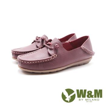 W&M(女)懶人可踩腳休閒鞋 女鞋-紫紅