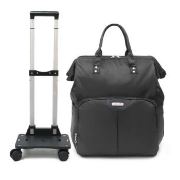 悅生活-GoTrip微旅行 20吋曼谷時尚拉桿可拆拉桿行李袋 包車可分離(拉桿包 行李箱 拉桿袋 登機箱)