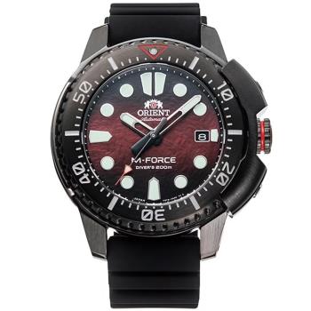 ORIENT 東方錶 M-Force系列 限量 潛水機械腕錶 RA-AC0L09R / 45mm
