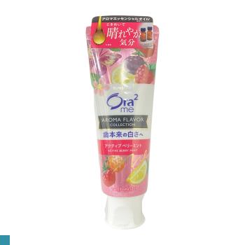 日本 Ora2 me 亮白香氛 牙膏130g 浪漫野莓 薄荷香