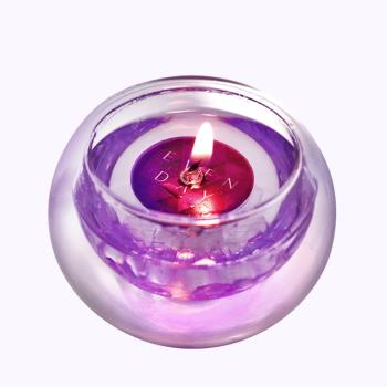 [韓國EVENDAY]自然療癒系香氛液體蠟燭 80ml- 花瓣紛飛(薰衣草)