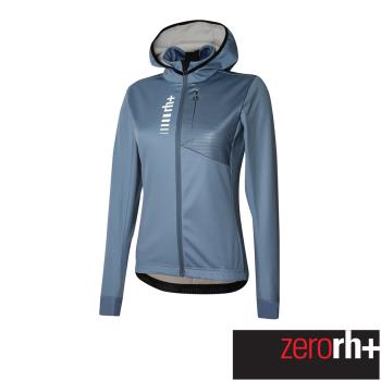ZeroRH+ 義大利女仕專業防風連帽式自行車外套(水藍) ICD0903_585