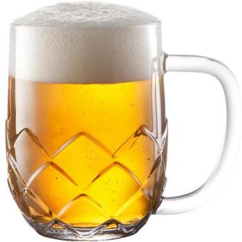 【TESCOMA】菱紋啤酒杯(500ml)