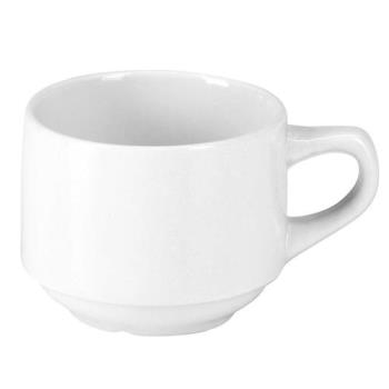 【Pulsiva】Rondon瓷製濃縮咖啡杯(白70ml)
