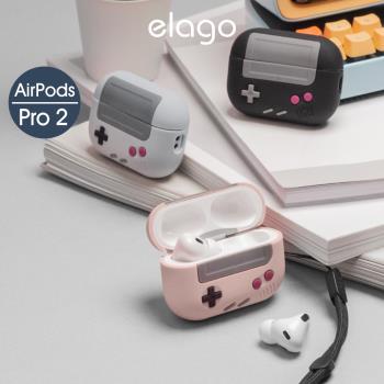 【elago】AirPods Pro 2 經典Game Boy保護套(掛繩)