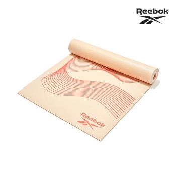 Reebok 防滑舒適瑜珈墊(流線橘)(4mm)