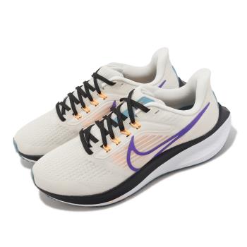 Nike 慢跑鞋 Wmns Air Zoom Pegasus 39 女鞋 米白 紫 路跑 運動鞋 DH4072-006