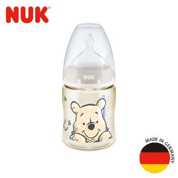 德國NUK-迪士尼寬口徑PPSU感溫奶瓶150mL-附M中圓洞奶嘴