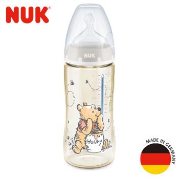 德國NUK-迪士尼寬口徑PPSU感溫奶瓶300mL