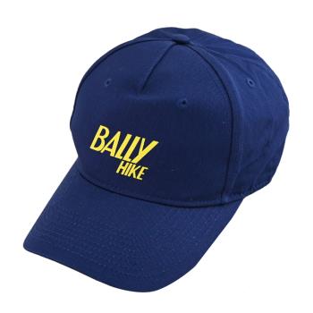 BALLY 6240635 品牌LOGO棉質遮陽/棒球帽.藍