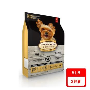 Oven-Baked 烘焙客-高齡犬&減重犬-野放雞配方(小顆粒)5lb(2.27kg) X2包組(4358456)