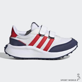 【下殺】Adidas RUN 70s 童鞋 中大童 慢跑鞋 休閒鞋 白藍紅【運動世界】GW0333