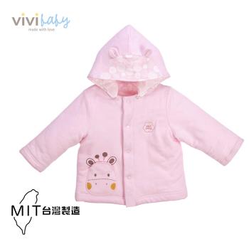 【VIVIBABY】100%純棉 嬰幼兒服飾 外套 背心 保暖外套