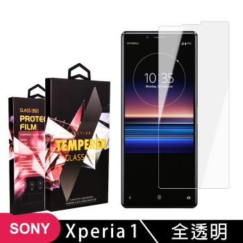 SONY Xperia 1 保護貼 非滿版透明高清玻璃鋼化膜手機保護貼