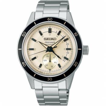 SEIKO 精工 PRESAGE 經典款Style 60s復古機械錶/米/40.8mm (4R57-00T0S/SSA447J1)SK003