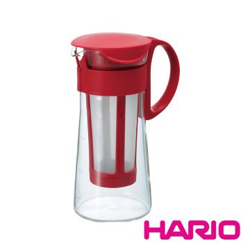 【HARIO】迷你紅色冷泡咖啡壺600/MCPN-7R