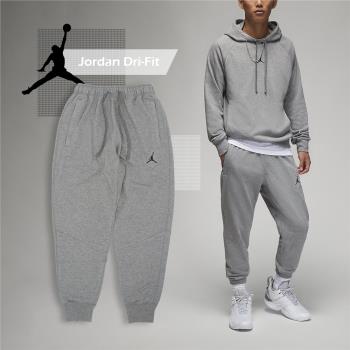 Nike 褲子 Jordan Sport Crossover Pants 男款 灰 長褲 內刷毛 休閒 喬丹 DQ7333-091