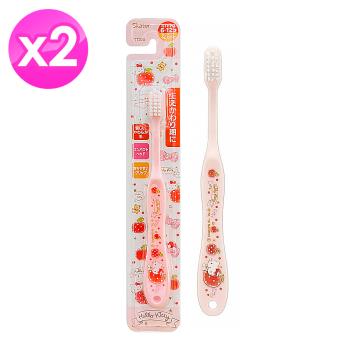 日本進口Hello Kitty兒童牙刷單支裝(6-12歲) x2組