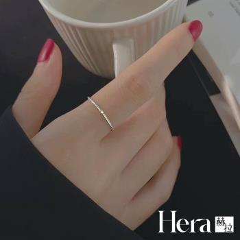 【Hera 赫拉】精鍍銀鑲鑽戒指 H111122003