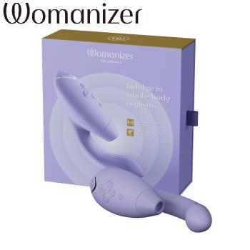 德國 Womanizer Duo2 變頻震動 吸吮 愉悅器-丁香紫