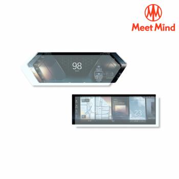 Meet Mind 光學汽車高清低霧螢幕保護貼 BMW i4 i7 X7  儀錶板12.3吋+中控14.9吋 寶馬