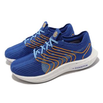 Nike 慢跑鞋 Pegasus Turbo Next Nature 男鞋 藍 橘 Flyknit 運動鞋 FD0717-400
