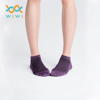 【WIWI】MIT發熱抑菌按摩船型襪(羅蘭紫 女M-L)