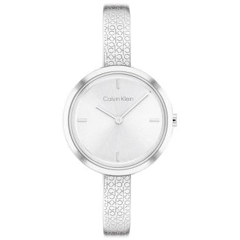 Calvin Klein 凱文克萊 典雅氣質手環式腕錶/銀/30mm/CK25200181