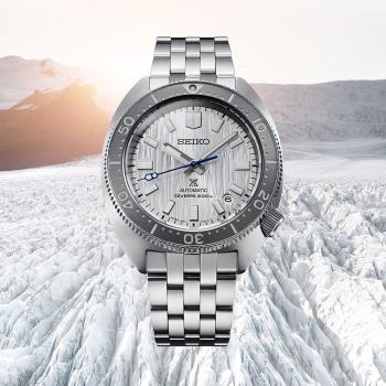 SEIKO PROSPEX 110週年限量白色冰川200米潛水機械錶SPB333J1(6R35-02H0S)