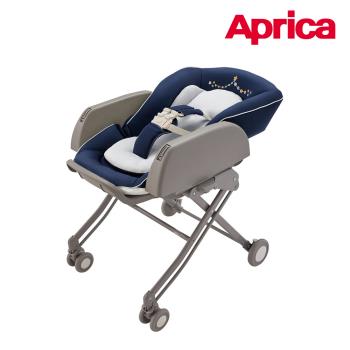 【Aprica】YuraLism Smart 標準款 0-4歲手動安撫餐搖床椅