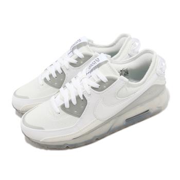Nike 休閒鞋 Air Max Terrascape 90 男鞋 白 灰白 氣墊 復古 經典鞋 DQ3987-101