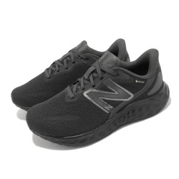 New Balance 慢跑鞋 Arishi V4 GTX D 女鞋 黑 銀 寬楦 舒適 防水 路跑 運動鞋 WARISGB4-D
