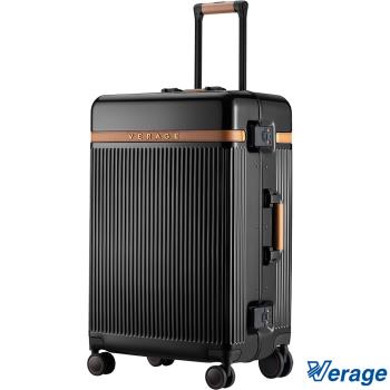 Verage 維麗杰 25吋英式復古系列行李箱(墨夜黑)