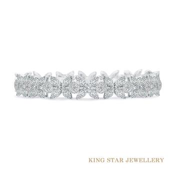 King Star  18K華麗滿鑽鑽石手鍊