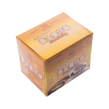 品皇咖啡 濾掛式黃金曼特寧咖啡 (10g x 10入) 盒 x 3