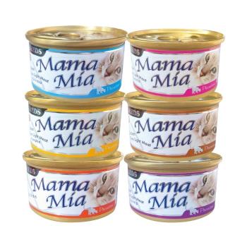 SEEDS聖萊西-MamaMia貓餐罐85g*(48罐)(下標*2送淨水神仙磚)