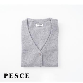 【PESCE】cashmere V領毛衣外套 | 義大利品牌 TW-907 三色可選