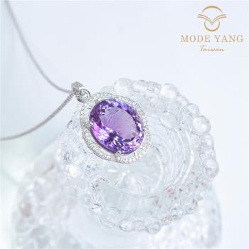 【磨樣Mode yang】玄紫星夜 | 紫水晶項鍊 / 水晶 / 天然石墜子