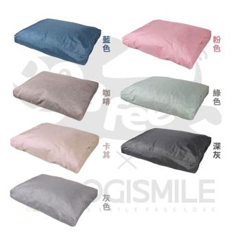 【DOGFEET】聯名亞麻系舒眠床墊 XL號 (多種顏色、寵物睡床、睡窩)-(慈濟共善)