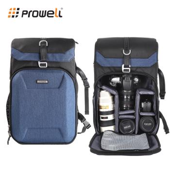 【Prowell】兩機多鏡EVA硬殼相機後背包 相機保護包 專業攝影背包 單眼相機後背包 WIN-22334