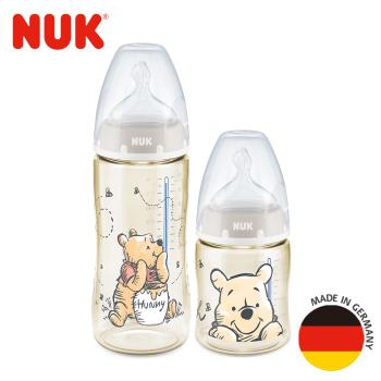 德國NUK-迪士尼寬口徑PPSU感溫奶瓶300mL+150mL-慈濟*東森共善
