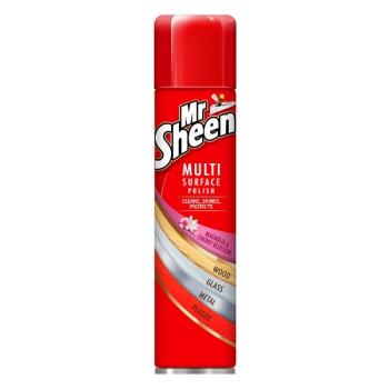 英國Mr.Sheen 清潔亮光噴劑(350ml)*3