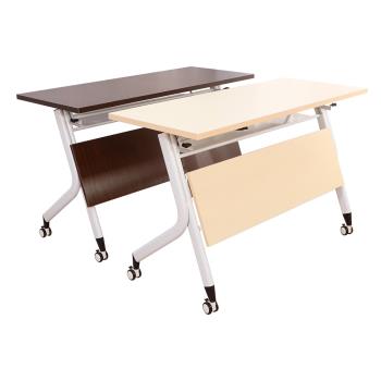 【LOGIS邏爵】 4尺折合式移動式會議桌【WD120Y-B】【WD120Y-W】