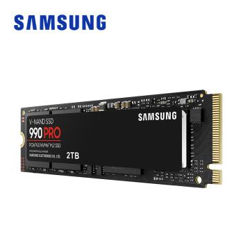 SAMSUNG 990 PRO PCIe 4.0 NVMe M.2 固態硬碟 2TB MZ-V9P2T0BW