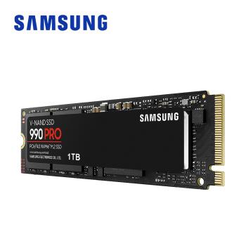 SAMSUNG 990 PRO PCIe 4.0 NVMe M.2 固態硬碟 1TB MZ-V9P1T0BW